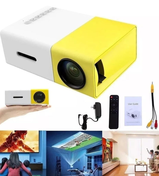 Mini Proyector Amarillo